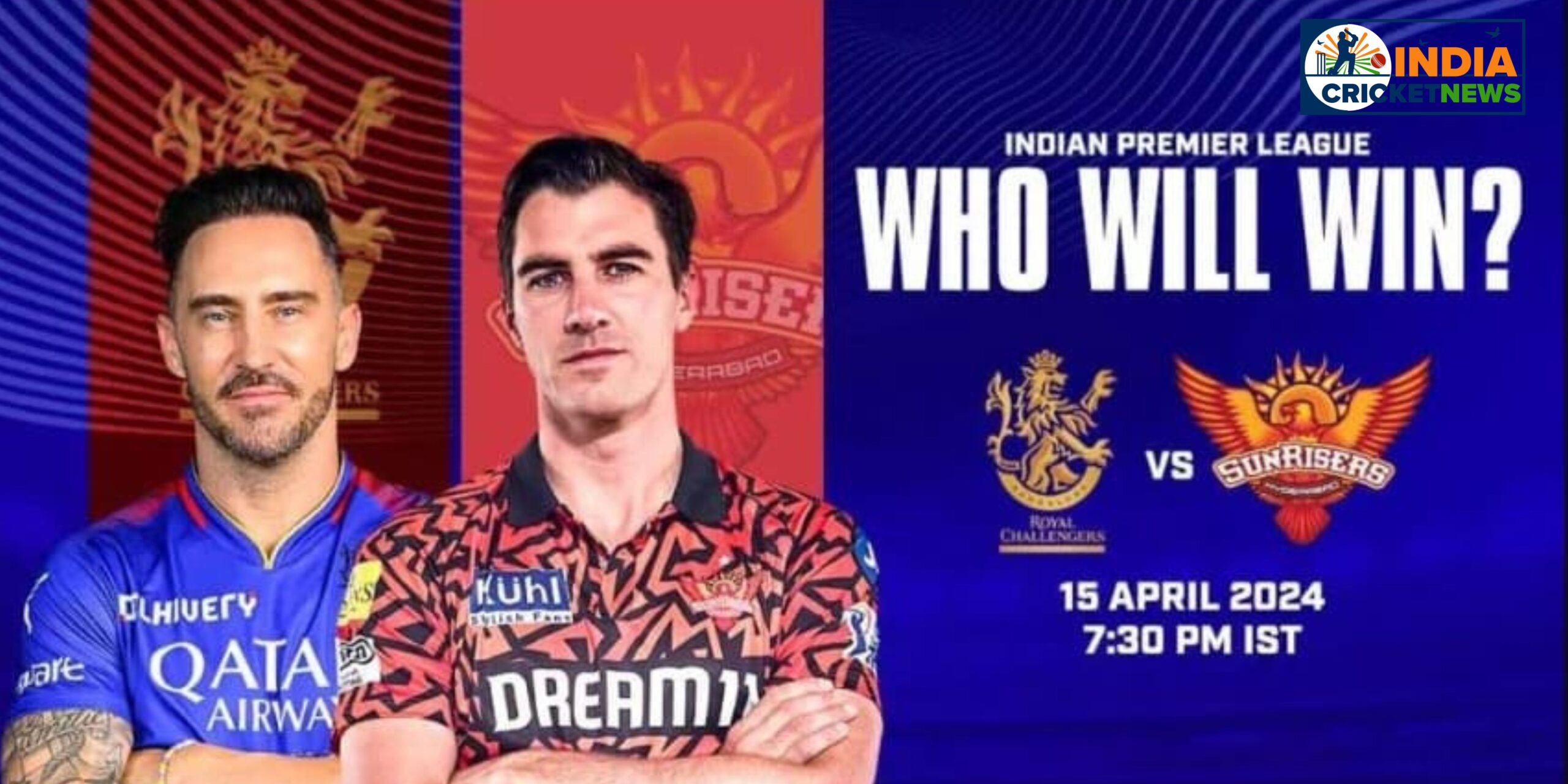 Today's IPL Match: RCB vs SRH; who'll win Bengaluru vs Hyderabad clash on April 15?