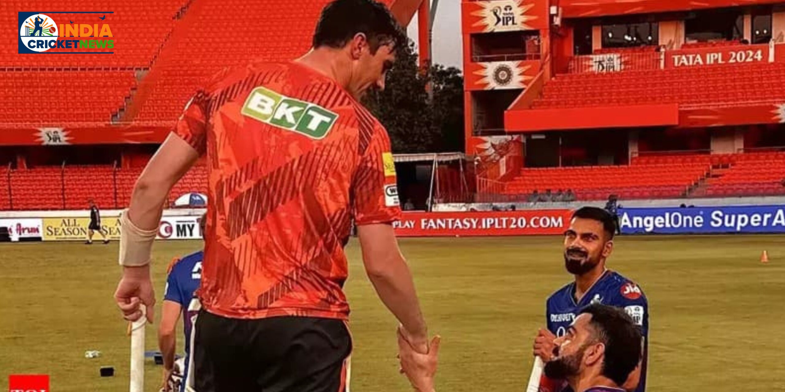 Before SRH-RCB, Virat Kohli and Pat Cummins stoke rivalry with an engrossing conversation. "Heard you said I made wicket look flat."