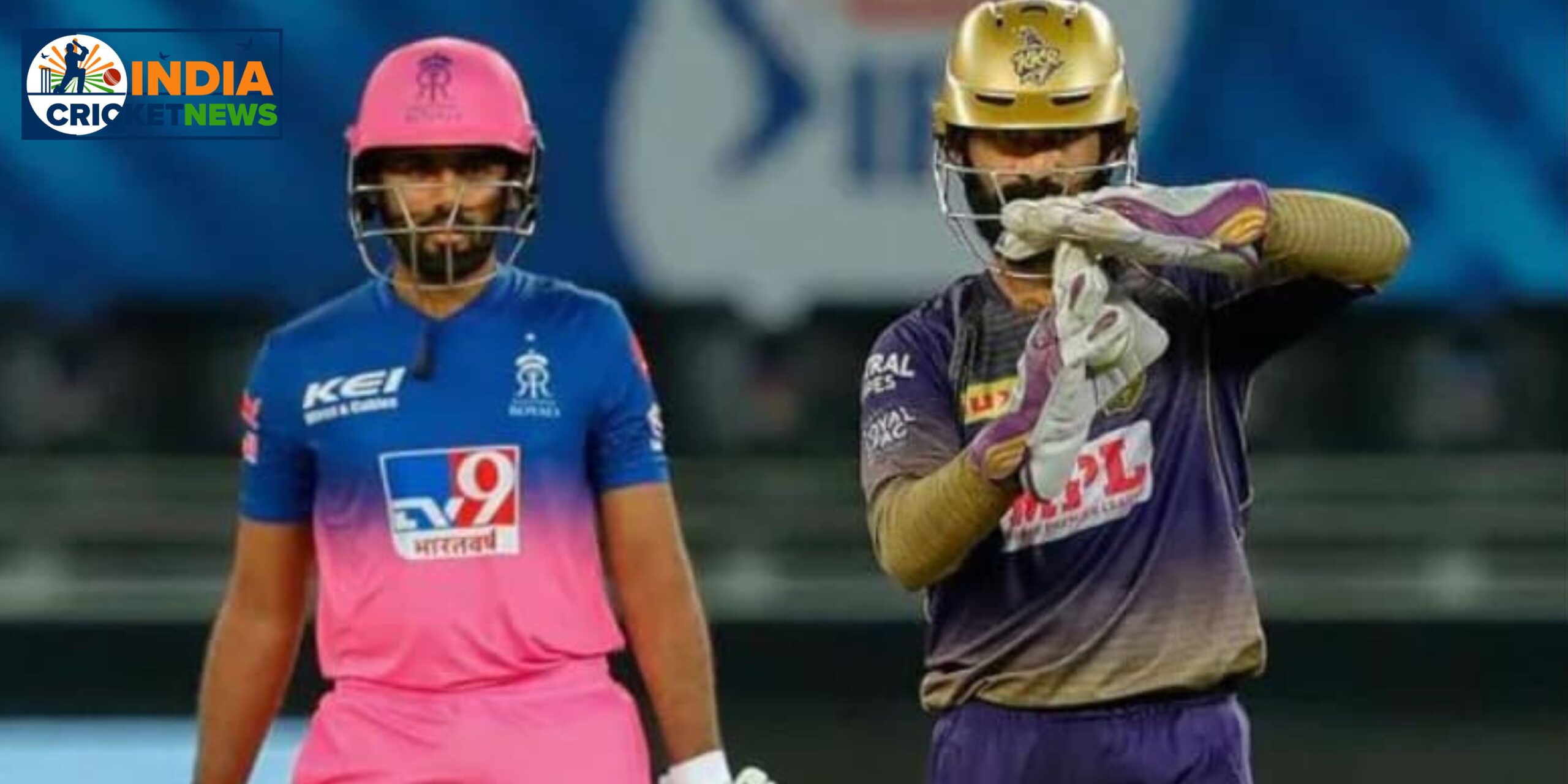 Head-to-head record between KKR and RR before the Kolkata Knight Riders and Rajasthan Royals IPL match at Eden Gardens