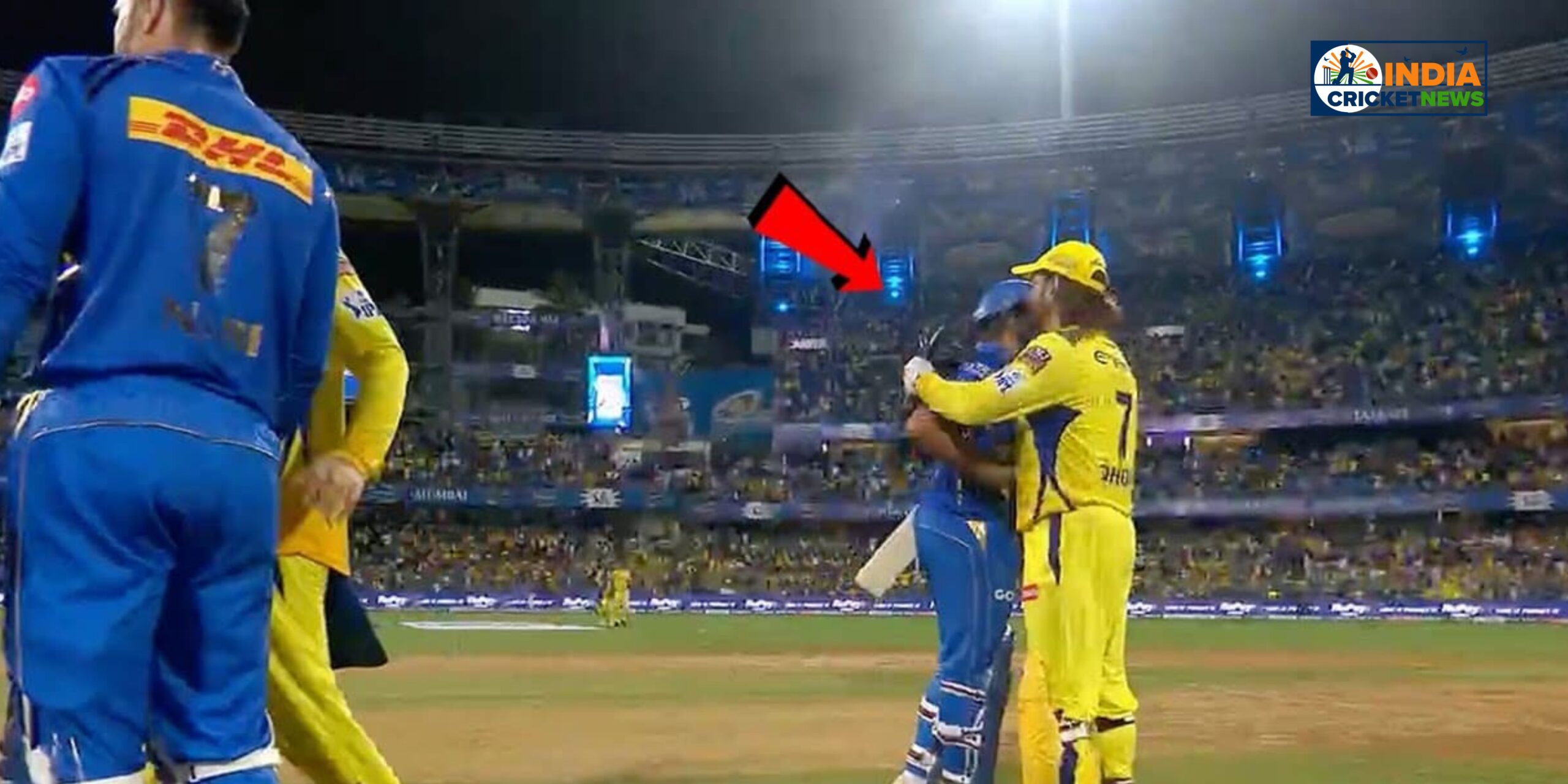 The picture of that MS Dhoni-Rohit Sharma moment went instantly viral on social media.