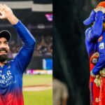 Dinesh Karthik fights back emotions as IPL retirement is confirmed; Virat Kohli's emotional hug, RCB's gesture lead farewell.