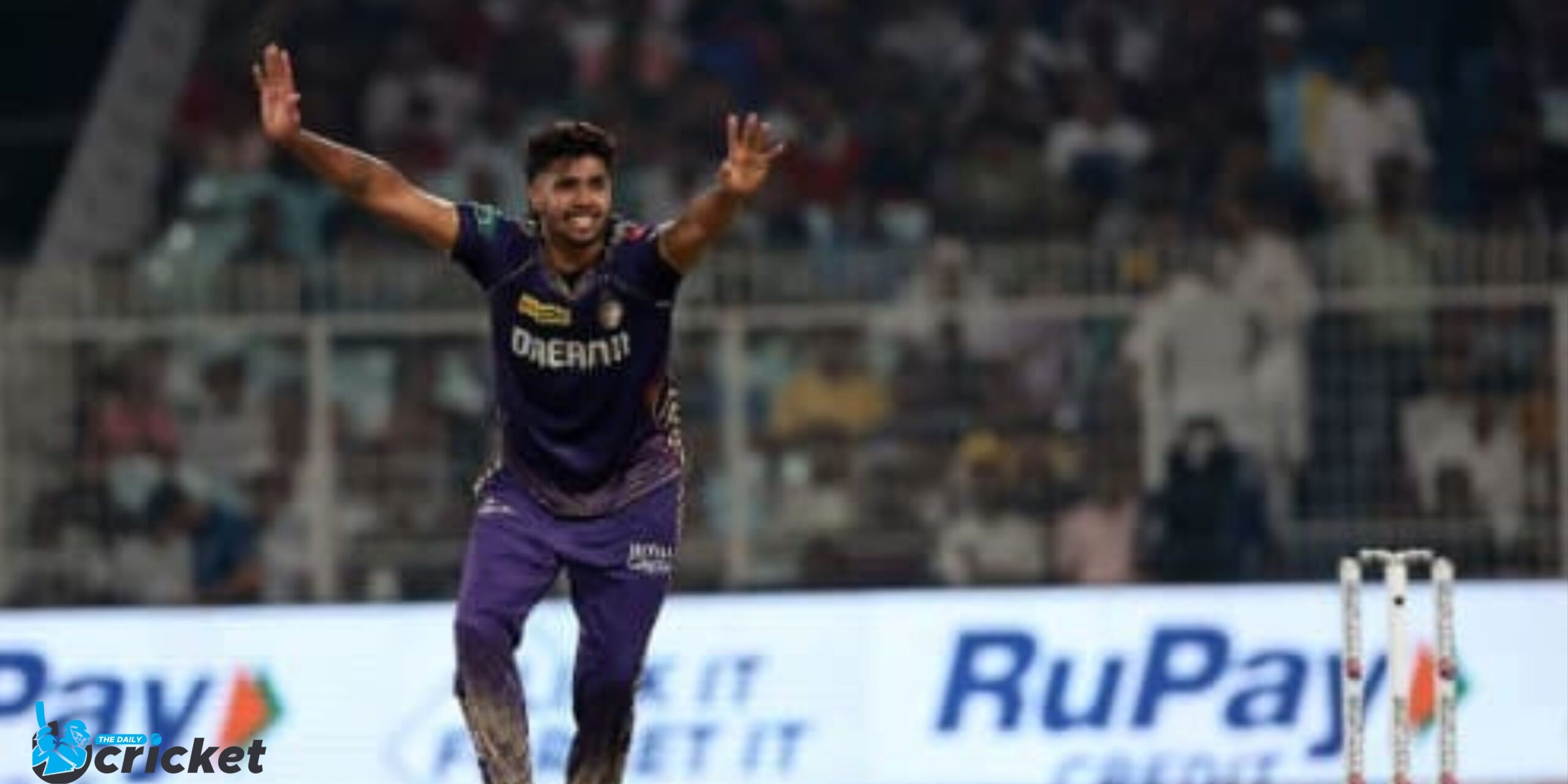 Harshit Rana of KKR is suspended for one game for violating the code of conduct.