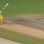When MS Dhoni denies him a single, CSK star Daryl Mitchell runs twice as the video goes viral.