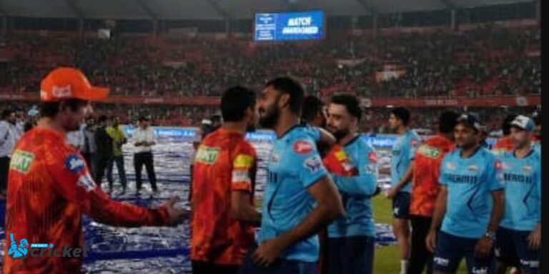 SRH VS GT Match Highlights: Hyderabad joins KKR and RR in the playoffs as match is called off without a ball being bowled