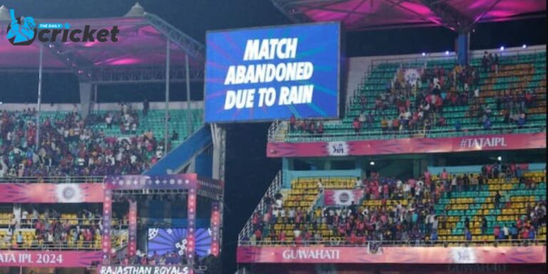 RR vs KKR Yesterday's Match Highlights IPL 2024: Match Abandoned Because of Rain