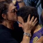 Shah Rukh Khan kisses Gautam Gambhir's forehead in a heartwarming moment after KKR end their 10-year quest for a third IPL title