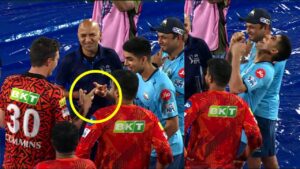 Shubman Gill and Pat Cummins play rock-paper-scissors to settle the outcome after officials confirm washout in SRH vs GT contest.