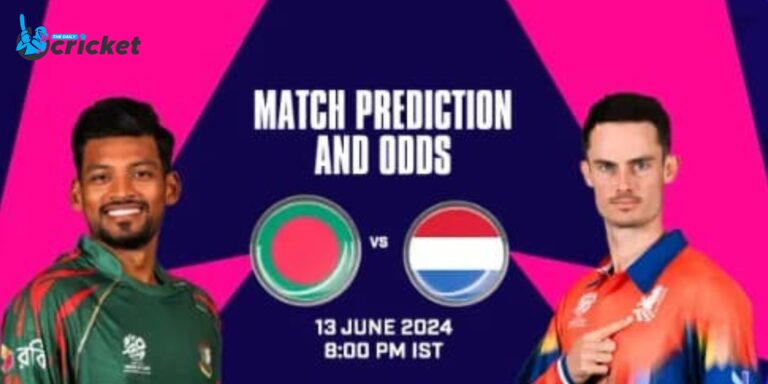BAN Vs. NED, Match Prediction T20 World Cup 2024: Who will win today?