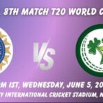 IND vs IRE Match Prediction – Who will win today?