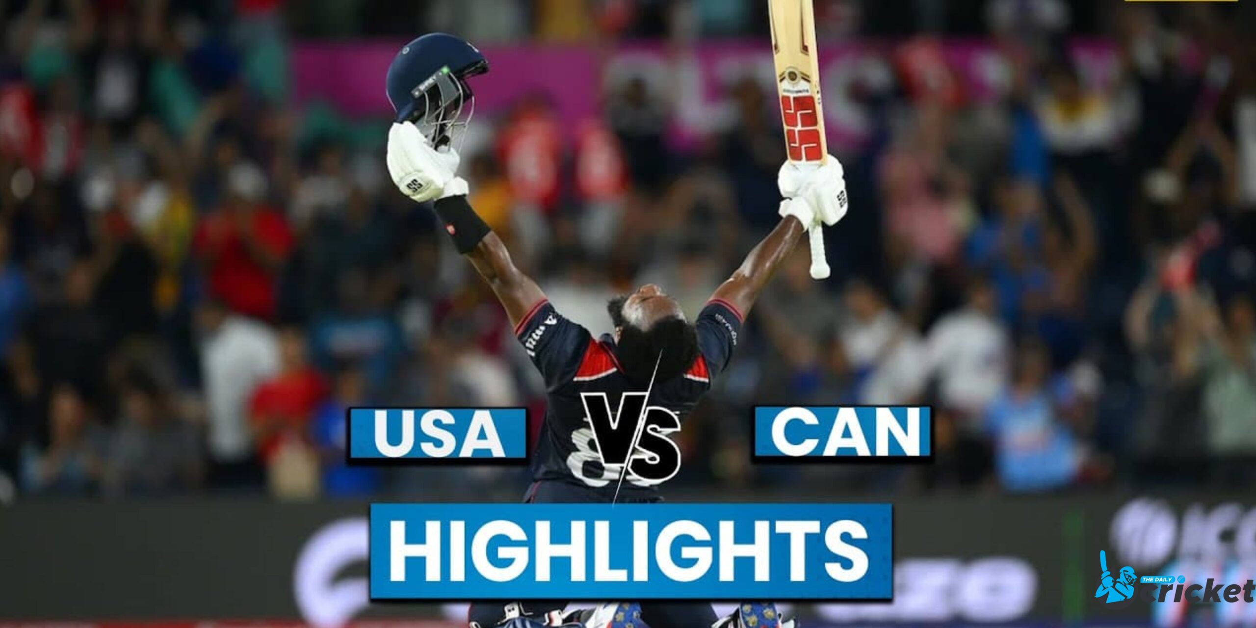 USA versus CAN highlights, ICC T20 World Cup 2024: The United States defeated Canada by seven wickets in Dallas.