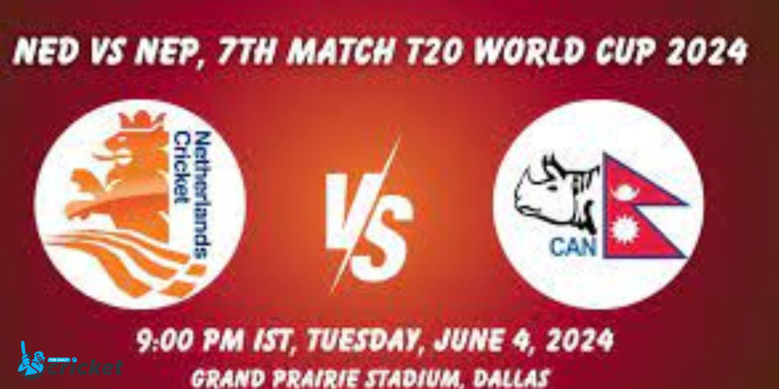 NED Vs. NEP T20 World Cup Match Today: Who will win today?